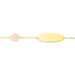 Bracelet Identité Gaspardine Maille Forçat Or Jaune - Bracelets Communion Enfant | Histoire d’Or