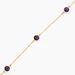 Bracelet Cressida Or Jaune Amethyste Violet - Bracelets Femme | Histoire d’Or
