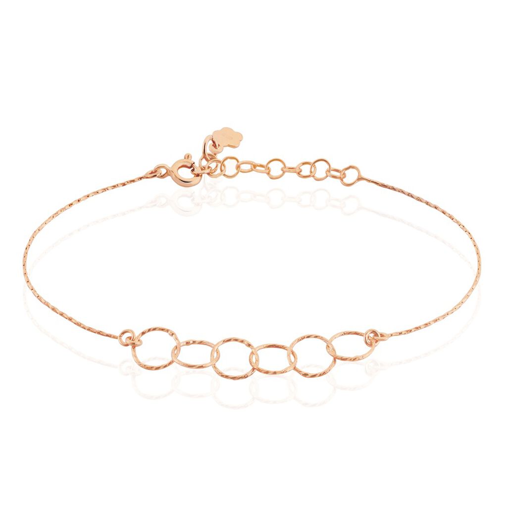 Bracelet Argent Rose Bulle