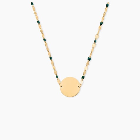 Collier Basteria Argent Dor&eacute; A L'Or 750/1000 - Bijoux sans pierre Femme | Histoire d&rsquo;Or