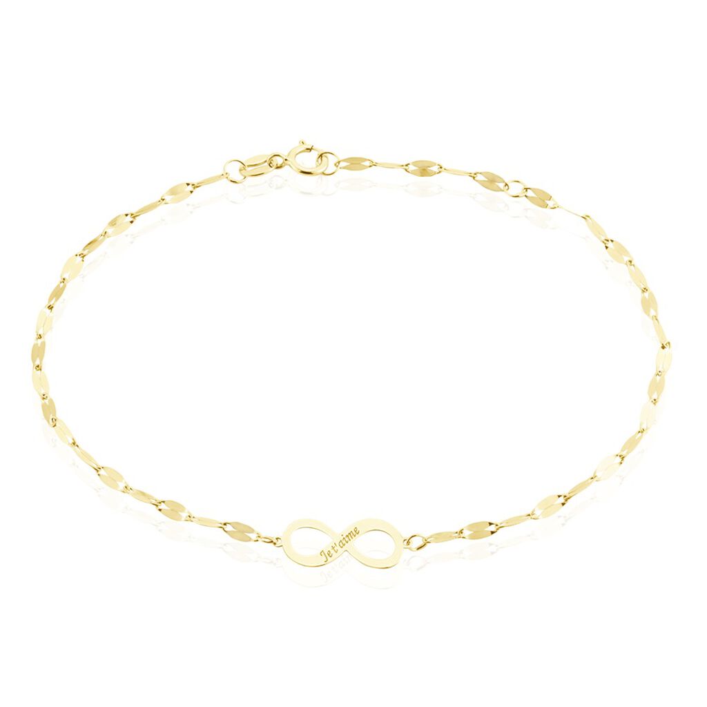 Bracelet Or Jaune Albizee - Bracelets Femme | Histoire d&rsquo;Or