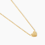 Collier Telia Argent Dor&eacute; A L'Or 750/1000 - F&ecirc;te des m&egrave;res Femme | Histoire d&rsquo;Or