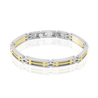 Bracelet Jourdan Priam Acier Bicolore