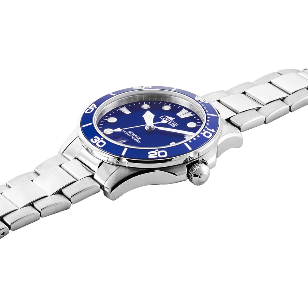 Montre Lotus Excellent Bleu - Montres Famille | Histoire d&rsquo;Or