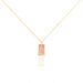 Collier Hallie Or Jaune Rhodochrosite - Colliers Femme | Histoire d’Or