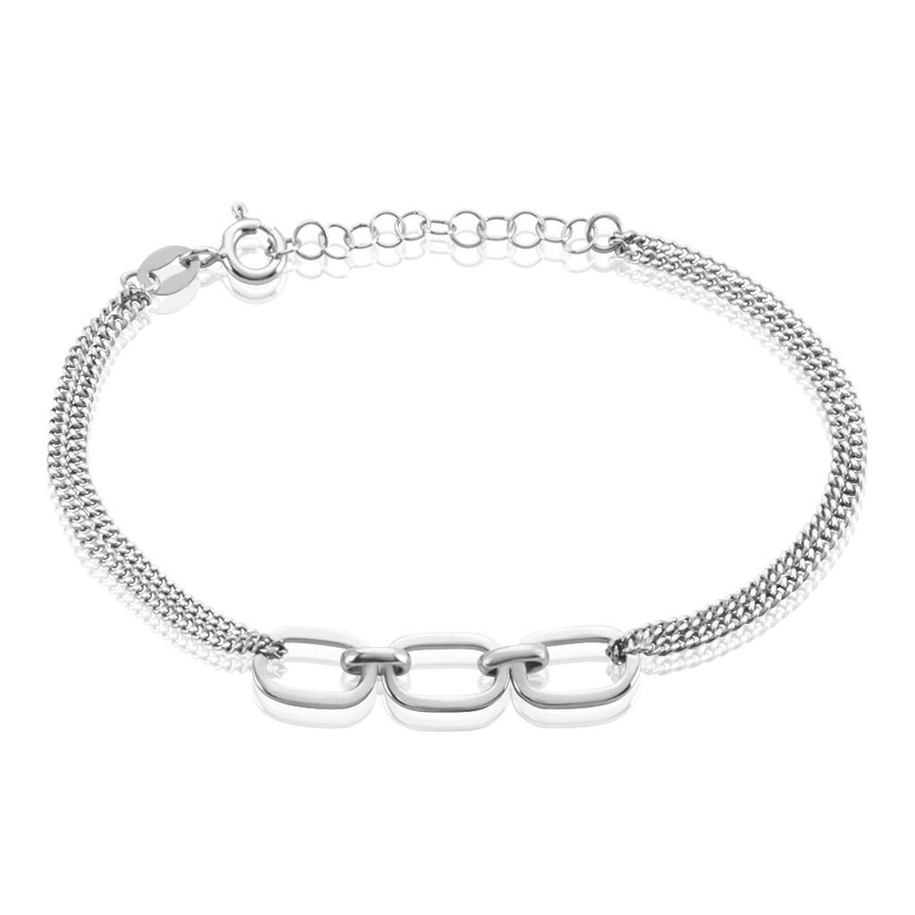 Bracelet Argent Blanc Nos - Bracelets Femme | Histoire d’Or