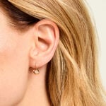 Boucles D'Oreilles Pendantes Sunset Riviera Argent Dor&eacute; A L'Or 750/1000 Oxyde De Zirconium - Boucles d'oreilles fantaisie Femme | Histoire d&rsquo;Or