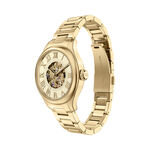 Montre Fossil Gilmore Automatic Dor&eacute; - F&ecirc;te des m&egrave;res Femme | Histoire d&rsquo;Or