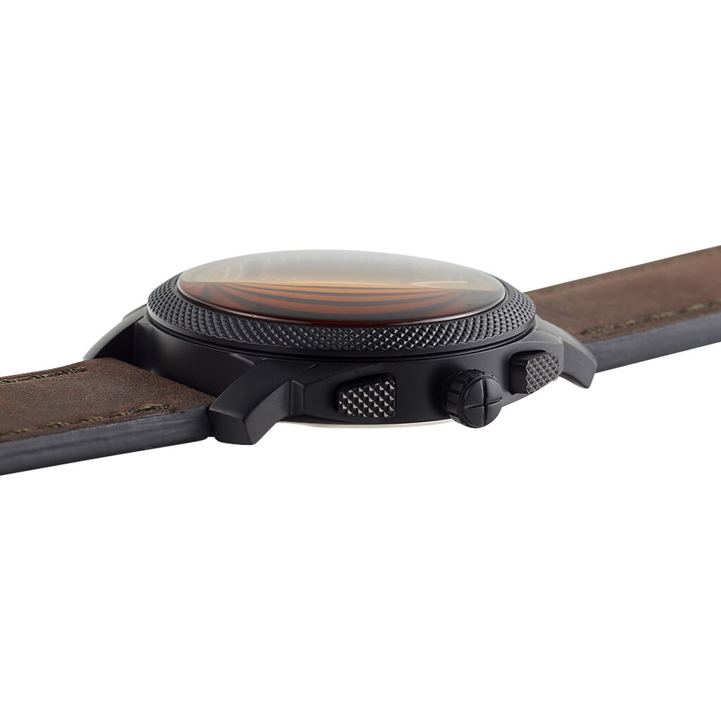 Montre Fossil Machine Marron - Montres Homme | Histoire d’Or