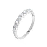 Alliance Eloisa Or Blanc Diamant Synthetique - Alliances Femme | Histoire d&rsquo;Or