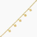 Bracelet Eva Acier Jaune - Bijoux sans pierre Femme | Histoire d&rsquo;Or