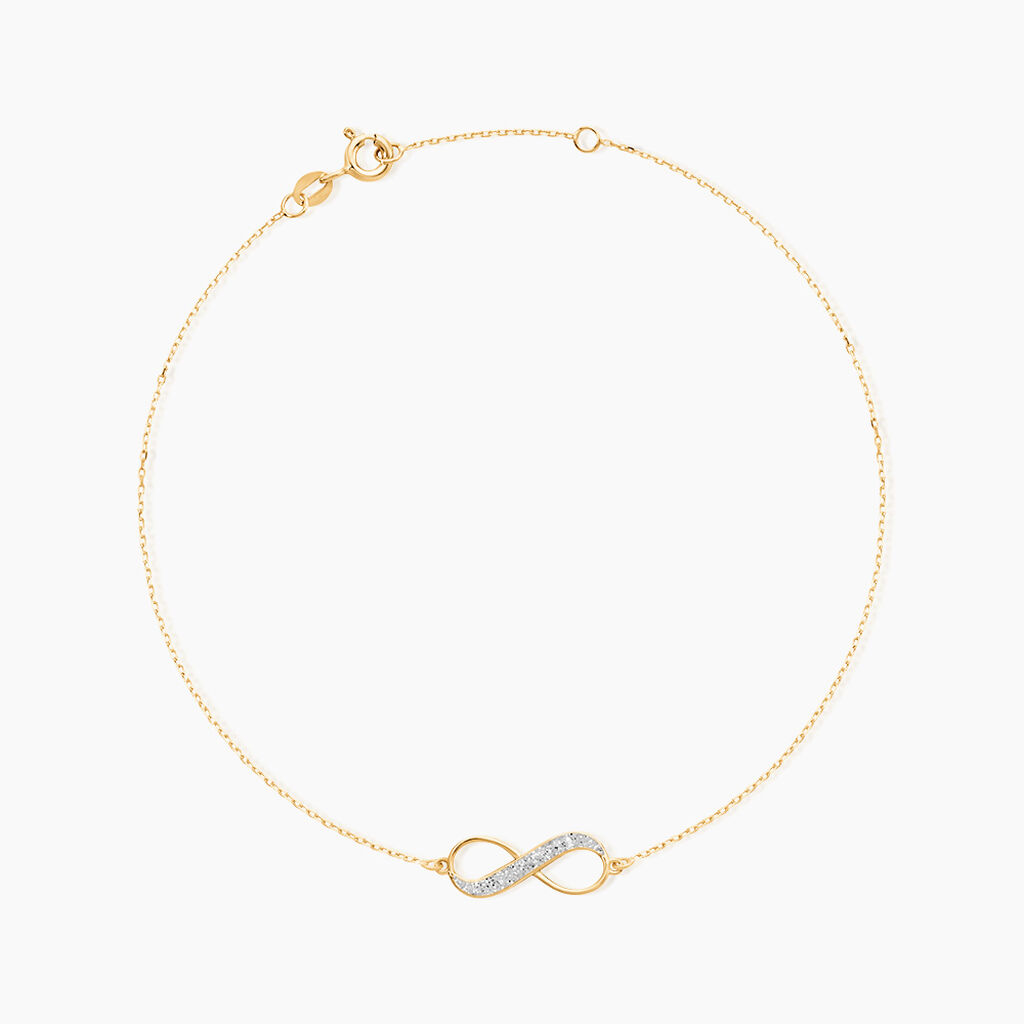 Cha&icirc;ne De Cheville Esparcette Or Jaune - Cha&icirc;nes de cheville Femme | Histoire d&rsquo;Or