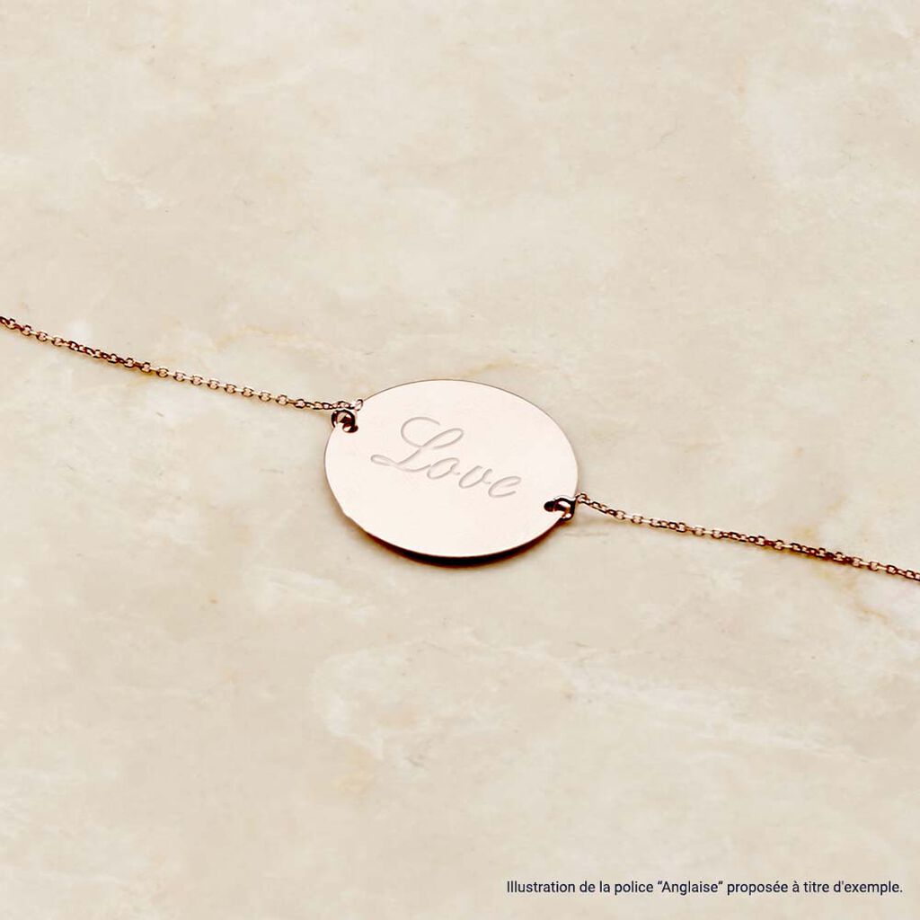 Bracelet Breanin Or Rose - Bracelets Naissance Femme | Histoire d&rsquo;Or