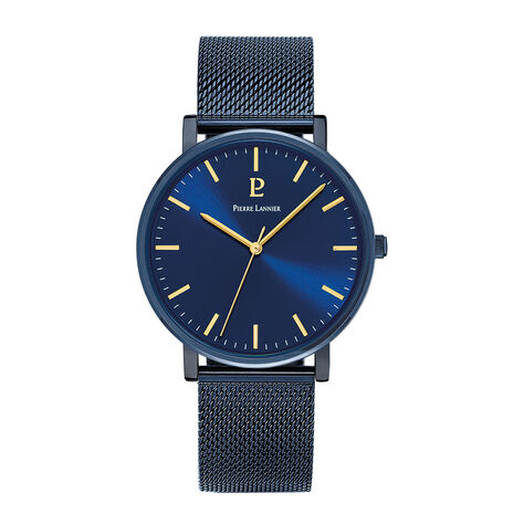 Montre Pierre Lannier Essential Bleu - Montres Homme | Histoire d’Or