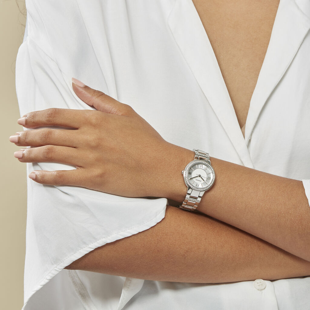 Montre Fossil Virginia Argent - Montres Femme | Histoire d’Or