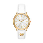 Montre Michael Kors Slim Runway Blanc - Montres Femme | Histoire d&rsquo;Or