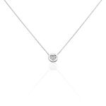 Collier Argent Chaker Oxydes De Zirconium - Colliers fantaisie Femme | Histoire d&rsquo;Or
