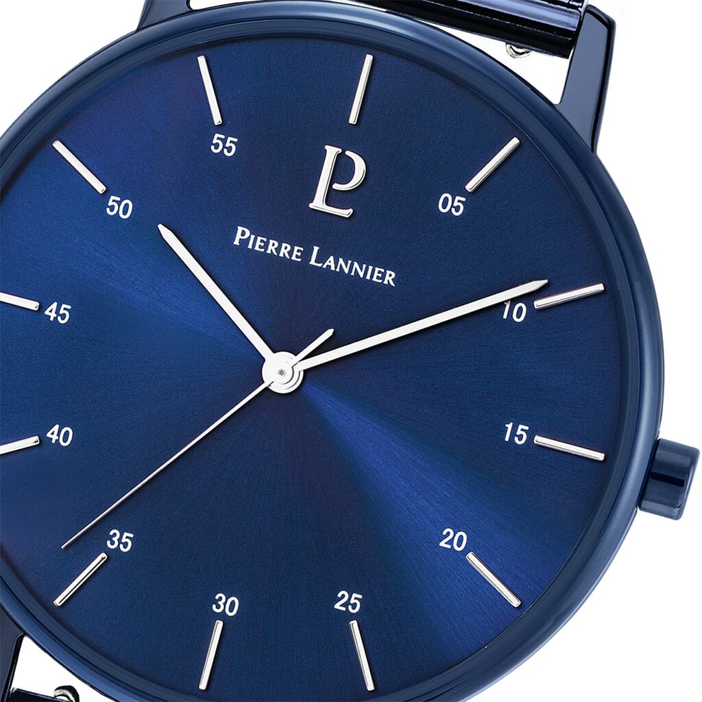 Montre Pierre Lannier Collection Cityline Bleu - Montres Homme | Histoire d&rsquo;Or