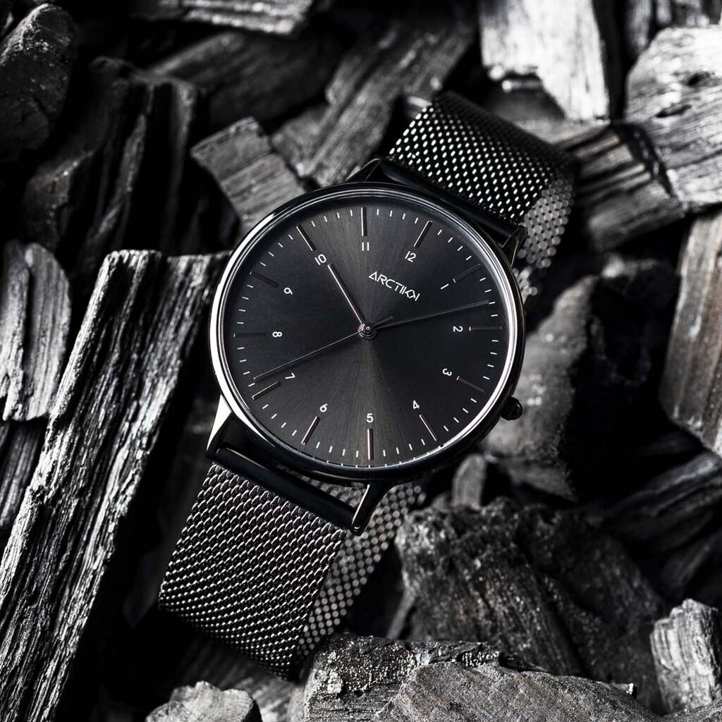 Montre Arctik Nomade Noir - Montres Homme | Histoire d’Or