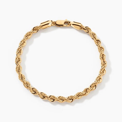 Bracelet Or Jaune Jerry - Bracelets chaîne Femme | Histoire d’Or