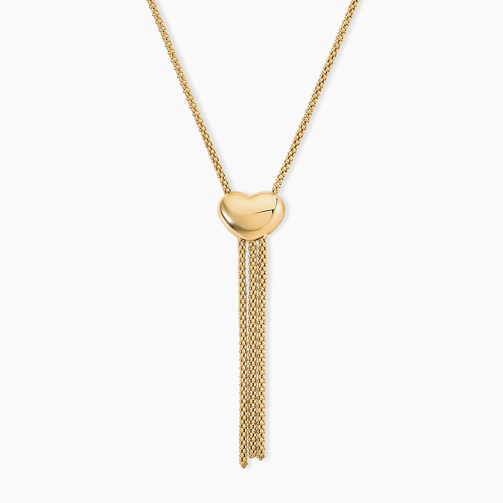 Collier Johana Argent Dor&eacute; A L'Or 750/1000 - F&ecirc;te des m&egrave;res Femme | Histoire d&rsquo;Or