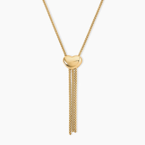 Collier Johana Argent Dor&eacute; A L'Or 750/1000 - F&ecirc;te des m&egrave;res Femme | Histoire d&rsquo;Or