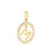 Pendentif Gabe Or Jaune Oxyde De Zirconium - Pendentifs Femme | Histoire d’Or