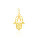 Pendentif Fatima Or Jaune - Pendentifs Main de Fatma Famille | Histoire d’Or