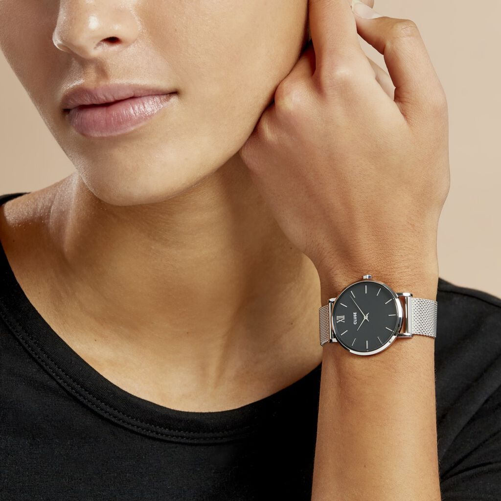 Montre Cluse Minuit Noir - Montres Femme | Histoire d’Or