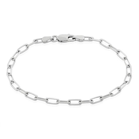 Bracelet Calix Maille Cheval Argent Blanc - Bracelets chaîne Femme | Histoire d’Or
