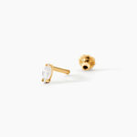 Piercing D'oreille Or Jaune Albiza Oxyde De Zirconium - Piercing H&eacute;lix Femme | Histoire d&rsquo;Or