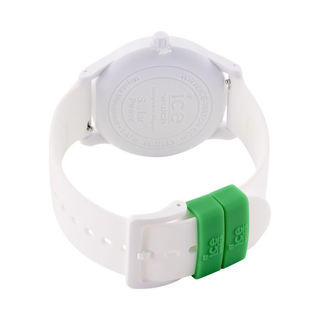 Montre Ice Watch Solar Power Blanc - Montres Famille | Histoire d’Or