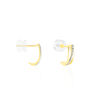 Créoles Timira Or Jaune Diamant