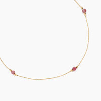 Collier Billy Or Jaune Tourmaline