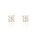 Boucles D'oreilles Puces Or Jaune Victoria Diamants - Clous d'oreilles Femme | Histoire d’Or