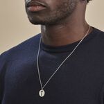 Pendentif Elio T Argent Blanc - Pendentifs Famille | Histoire d&rsquo;Or
