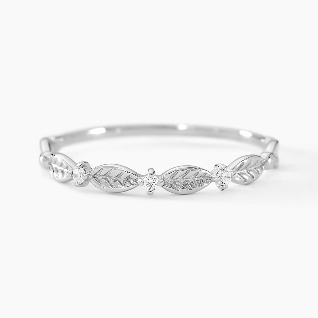 Bague Gypsiee Argent Blanc Oxyde De Zirconium - Bagues avec pierre Femme | Histoire d’Or