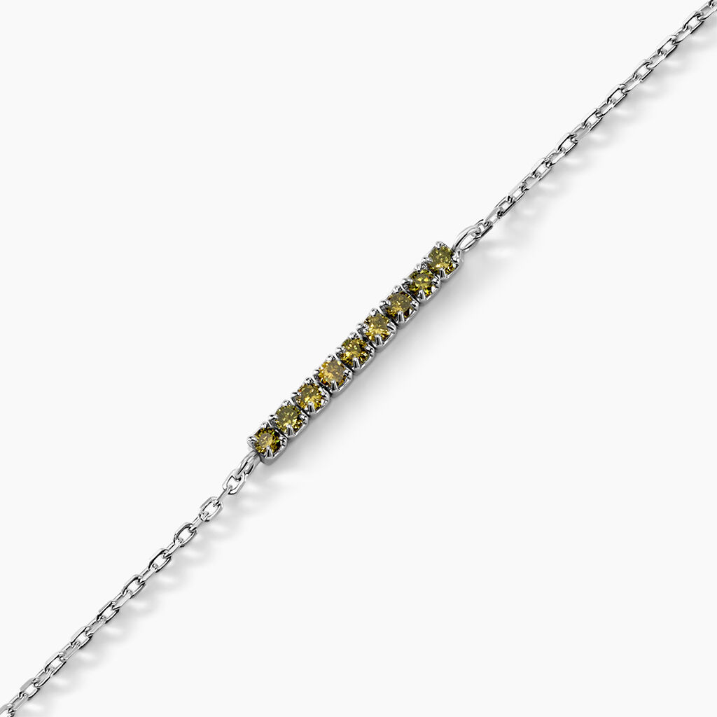 Bracelet Rio Tennis Argent Blanc Oxyde De Zirconium - Bracelets Femme | Histoire d&rsquo;Or