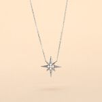 Collier Aveline Or Blanc Diamant - Colliers Femme | Histoire d&rsquo;Or