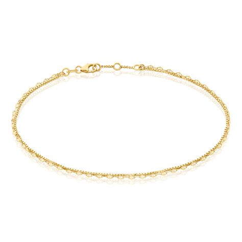 Chaîne De Cheville Lodi Plaqué Or Jaune - Chaînes de cheville Femme | Histoire d’Or