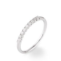 Alliance Eloise Or Blanc Diamant