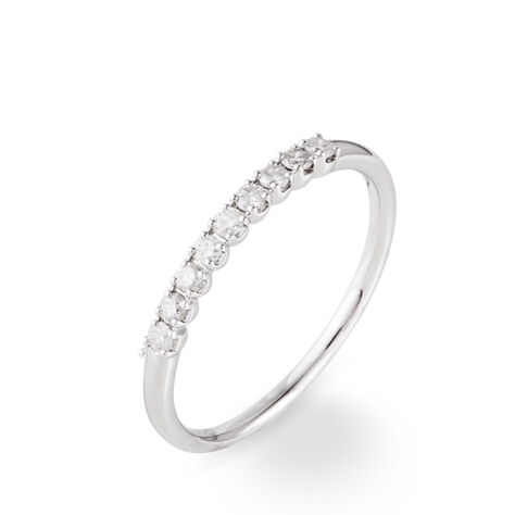 Alliance Eloise Or Blanc Diamant - Alliances Femme | Histoire d’Or