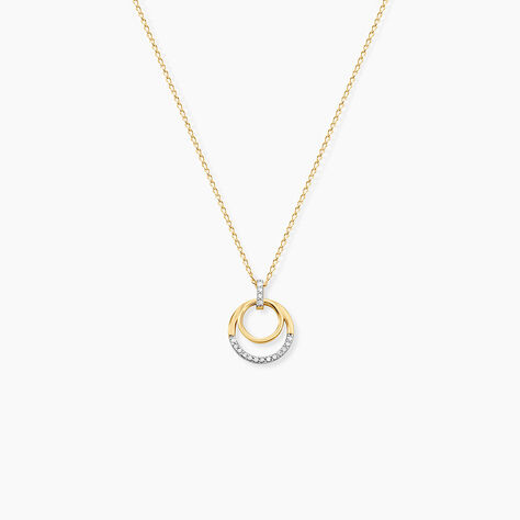 Collier Atlanta Or Jaune Diamant - Colliers Femme | Histoire d&rsquo;Or