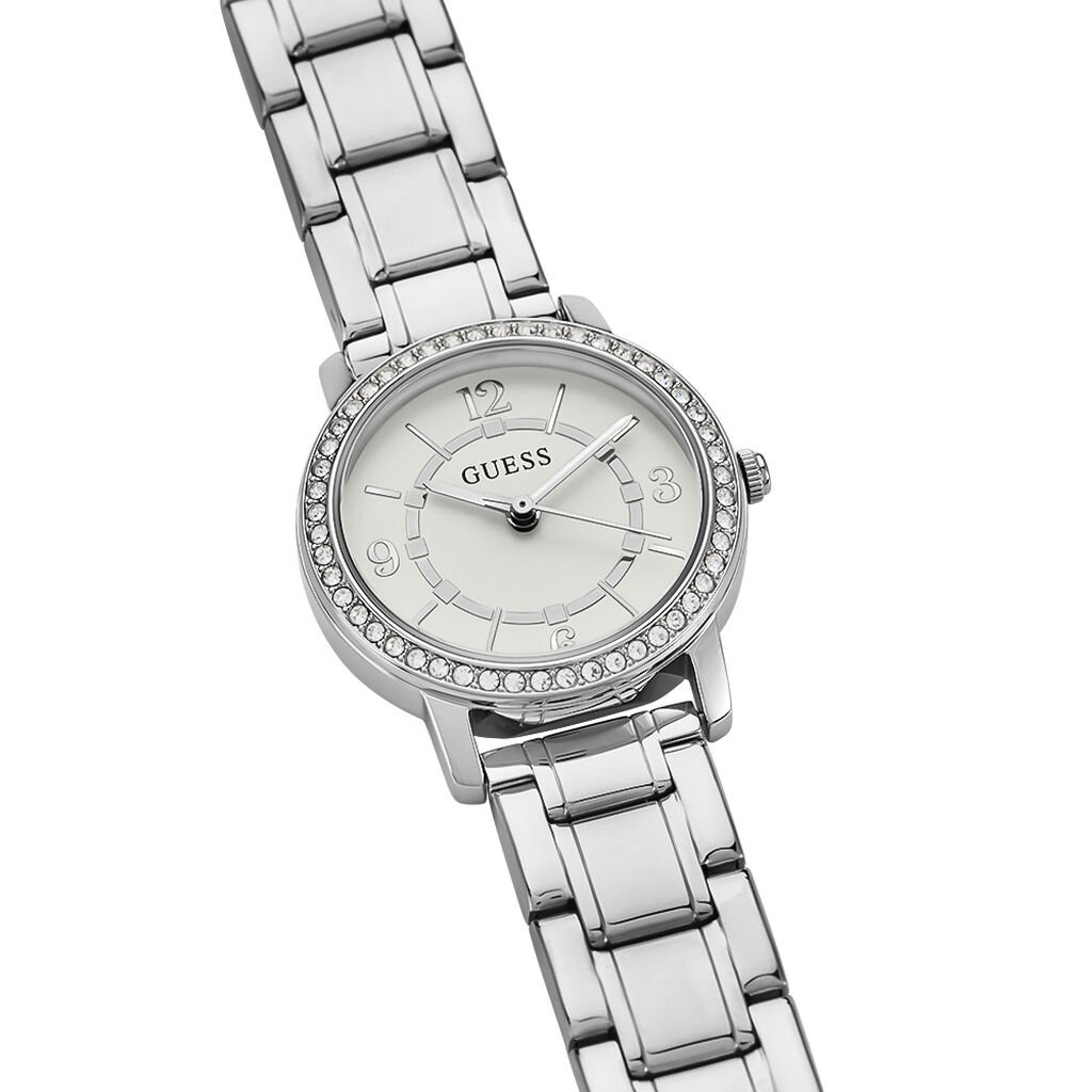 Montre Guess Melody Blanc - Id&eacute;es cadeaux Femme | Histoire d&rsquo;Or