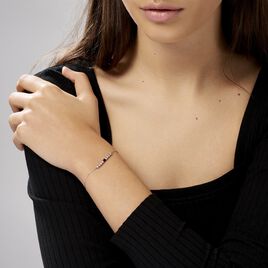 Bracelet Cyprielle Argent Blanc Pierre De Synthese - Bracelets fantaisie Femme | Histoire d’Or