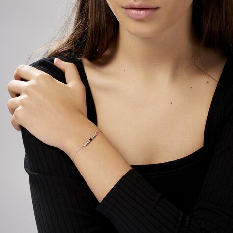 Bracelet Cyprielle Argent Blanc Pierre De Synthese - Bracelets Femme | Histoire d’Or