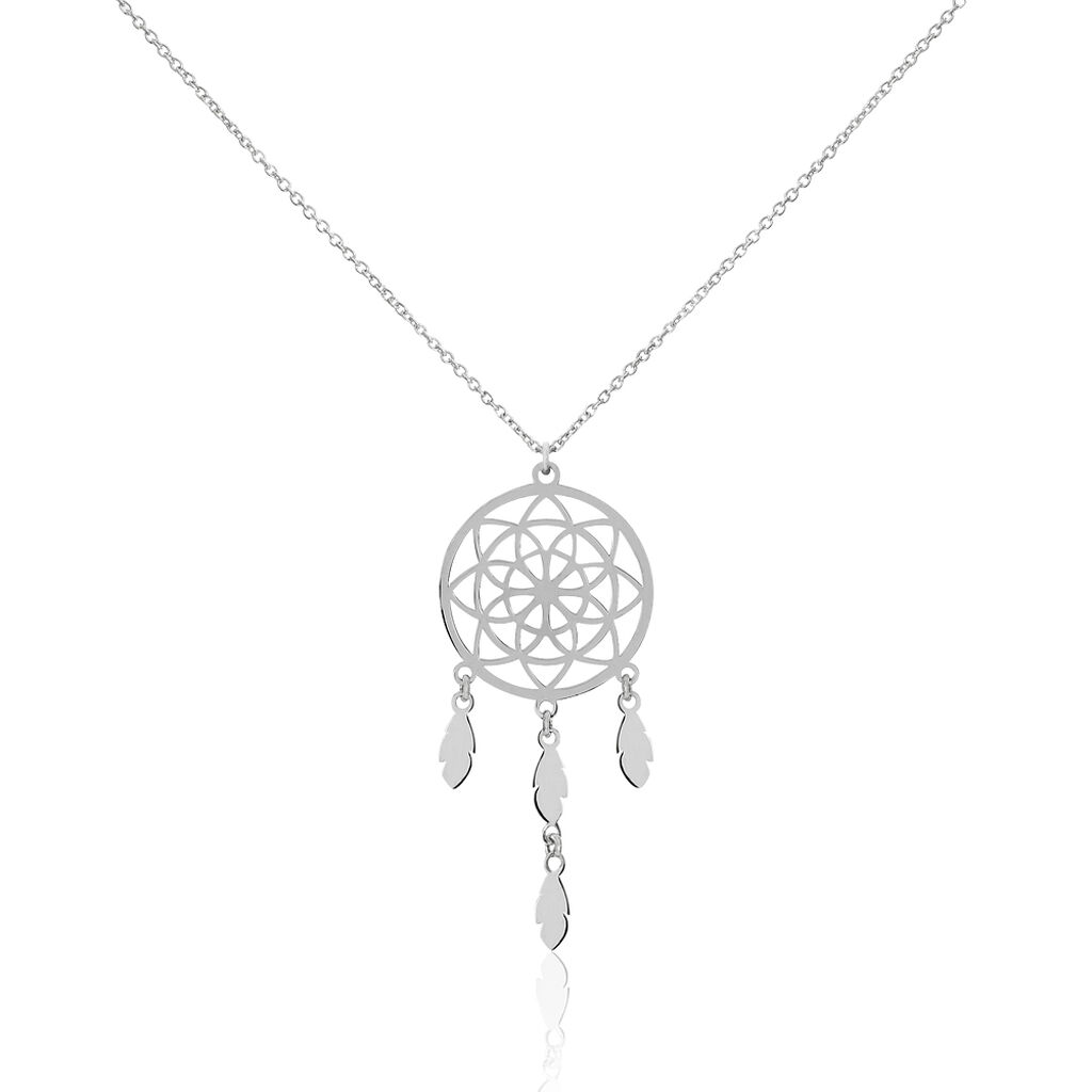 Collier Enola Argent Blanc - Colliers fantaisie Femme | Histoire d’Or