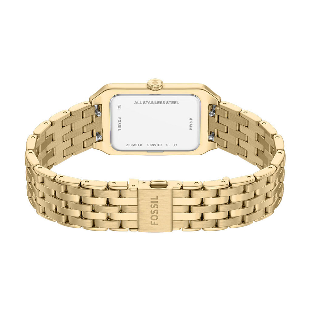 Montre Fossil Raquel Jumping Hour Dor&eacute; - Montres Femme | Histoire d&rsquo;Or