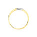 Bague Maillons Or Jaune Diamant - Bagues avec pierre Femme | Histoire d’Or