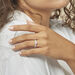 Bague Solitaire Solitea Argent Blanc Oxyde De Zirconium - Bagues solitaires Femme | Histoire d’Or